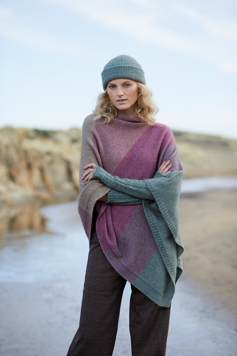 Women's Possum Merino Ponchos, Capes and Wraps – Wools of Wanaka