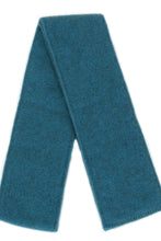 Load image into Gallery viewer, Scarf in Teal, 100% New Zealand Made Merino Wool &amp; Possum Fur Knitwear