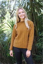Load image into Gallery viewer, Lothlorian Groove Sweater in Merino Wool and Possum Fur