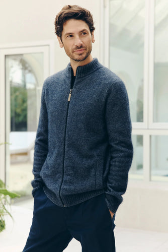 Merinomink Whittaker Zip Jacket in River