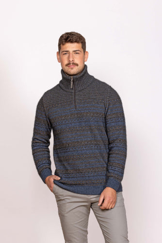 Noble Wilde Artisan Half Zip Sweater