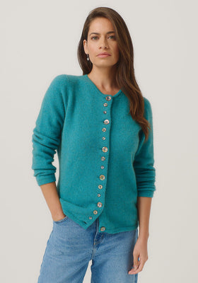 Merinomink Shell Button Cardigan