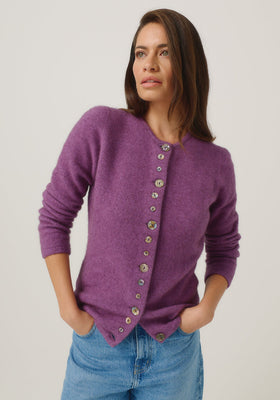 Merinomink Shell Button Cardigan