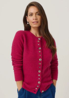 Merinomink Shell Button Cardigan