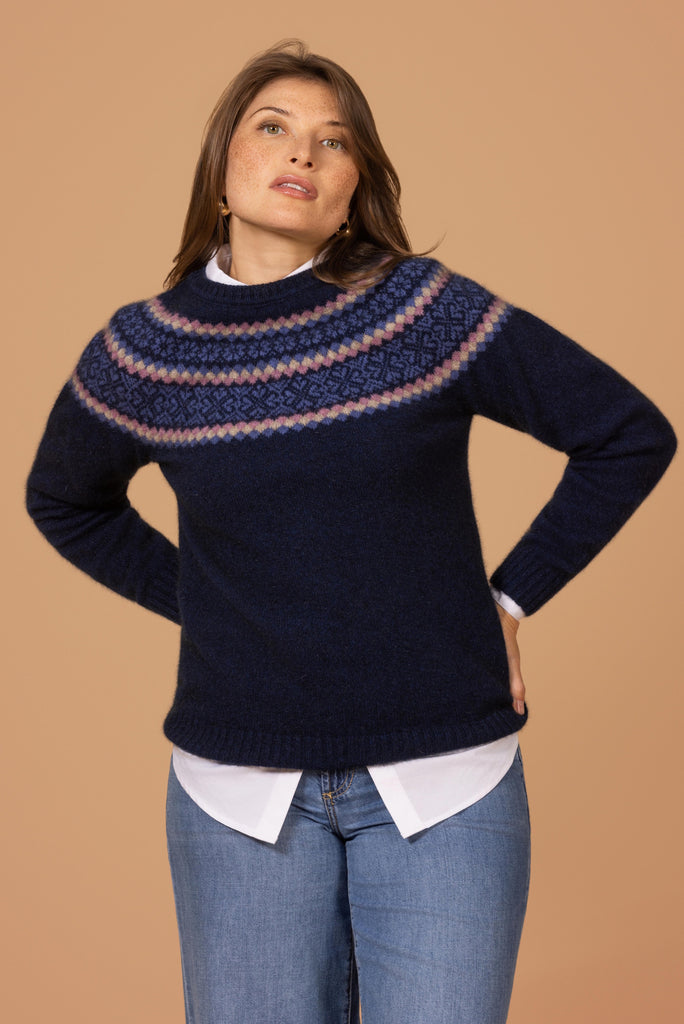 Noble Wilde - Lune Sweater in Maritime