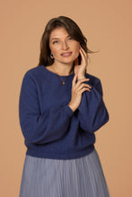 Load image into Gallery viewer, Noble Wilde Bellow Sleeve Sweater in Mauve Delft