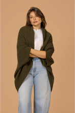 Load image into Gallery viewer, Noble Wilde Longline Wrap in Merino Wool and Possum Fur