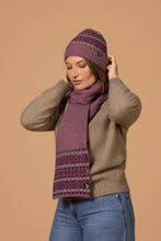 Load image into Gallery viewer, Noble Wilde Lune Scarf in Merino Wool and Possum Fur