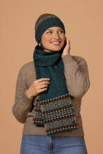 Load image into Gallery viewer, Noble Wilde Lune Scarf in Merino Wool and Possum Fur