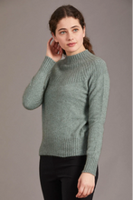 Load image into Gallery viewer, McDonald - Yoke Neck Cable Sweater