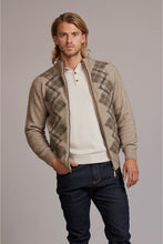 Load image into Gallery viewer, McDonald - Tartan Jacket with Zip in Ash
