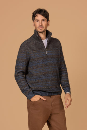 Noble Wilde Artisan Half Zip Sweater