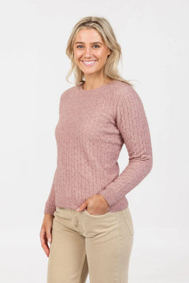 Native World Classic Cable Sweater