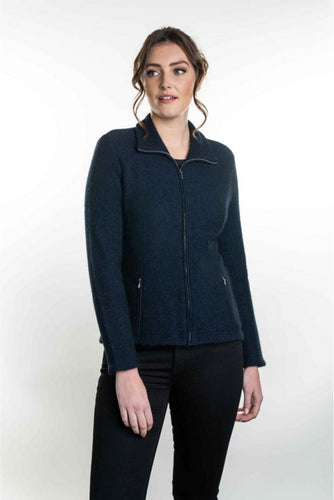 Koru Shaped Zipped Jacket