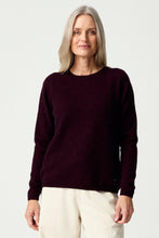 Load image into Gallery viewer, Merinomink Mia Crew Sweater in Merino Wool and Possum Fur
