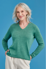 Load image into Gallery viewer, Royal Merino High V Sweater