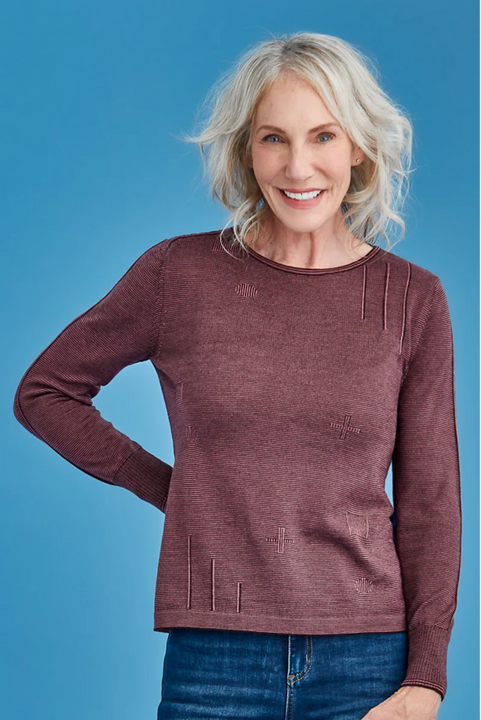 Royal Merino Fine Stripe Sweater