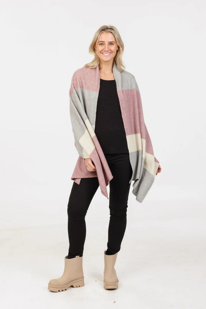 Native World Stripe Travel Wrap