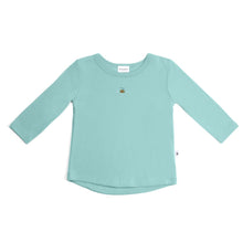 Load image into Gallery viewer, Dimples Long Sleeve Merino Top - Teal
