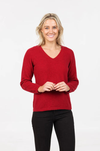 Native World V Neck Sweater