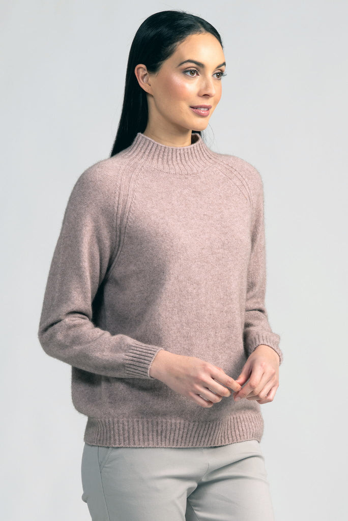 Merinomink Easy Sweater in Merino Wool and Possum Fur