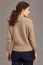 Load image into Gallery viewer, McDonald V Neck Cardigan in Merino Wool and Possum Fur