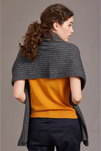 Load image into Gallery viewer, McDonald - Wrap with pockets in Merino Wool &amp; Possum Fur