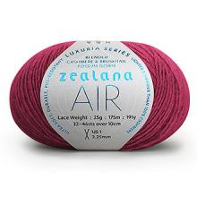 Zealana Air LACE weight - 2ply Cashmere/Possum Fur/Silk
