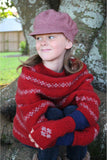 Lothlorian - Child's Gatsby Hat in Merino Wool and Possum Fur
