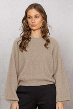 Load image into Gallery viewer, Noble Wilde Bellow Sleeve Sweater in Oyster