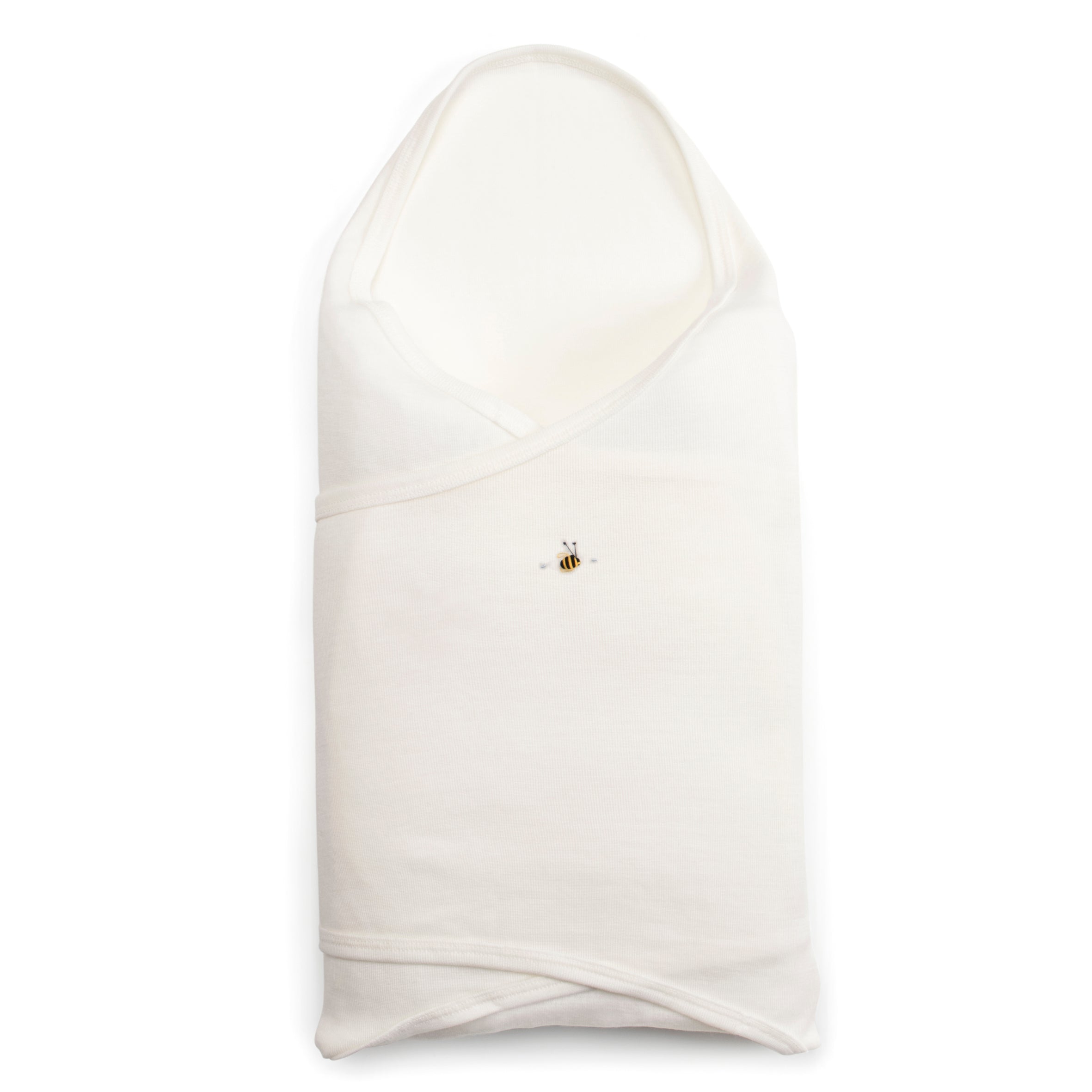 Dimples Merino Wool Snuggle Wrap NB-6months Cream Bee