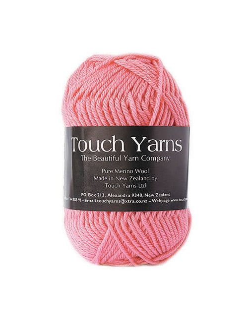 Touch Yarns 8ply Pure Merino Wool